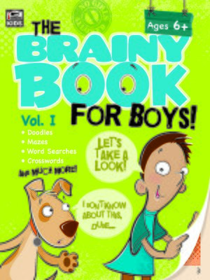 cover image of Brainy Book for Boys, Volume 1 Activity Book